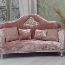 диван "Фламинго" для кукол 1:6