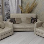 Диван кресло для кукол 1:6