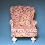 Кукольное кресло масштаб 1:6