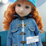 Пальто для кукол Руби Ред.