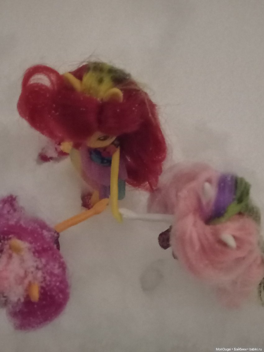 Зимняя прогулка малышек | Бэйбики Зимняя прогулка малышек — Игрушки Hasbro (Хасбро): Littlest Pet Shop (LPS) (фото 8)