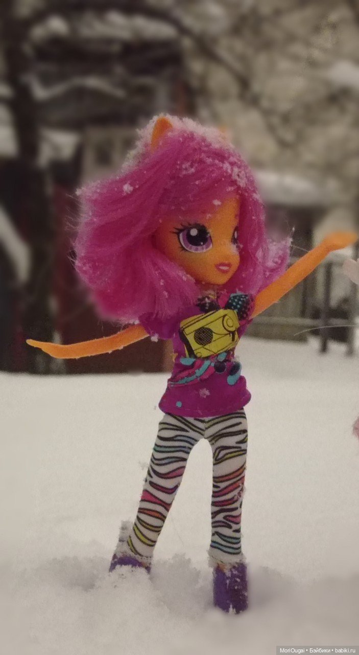 Зимняя прогулка малышек | Бэйбики Зимняя прогулка малышек — Игрушки Hasbro (Хасбро): Littlest Pet Shop (LPS) (фото 2)