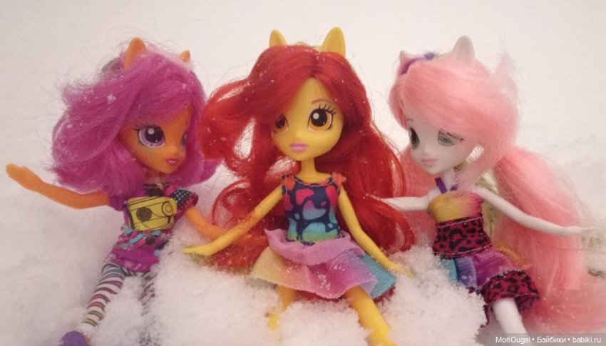 Зимняя прогулка малышек | Бэйбики Зимняя прогулка малышек — Игрушки Hasbro (Хасбро): Littlest Pet Shop (LPS) (фото 6)