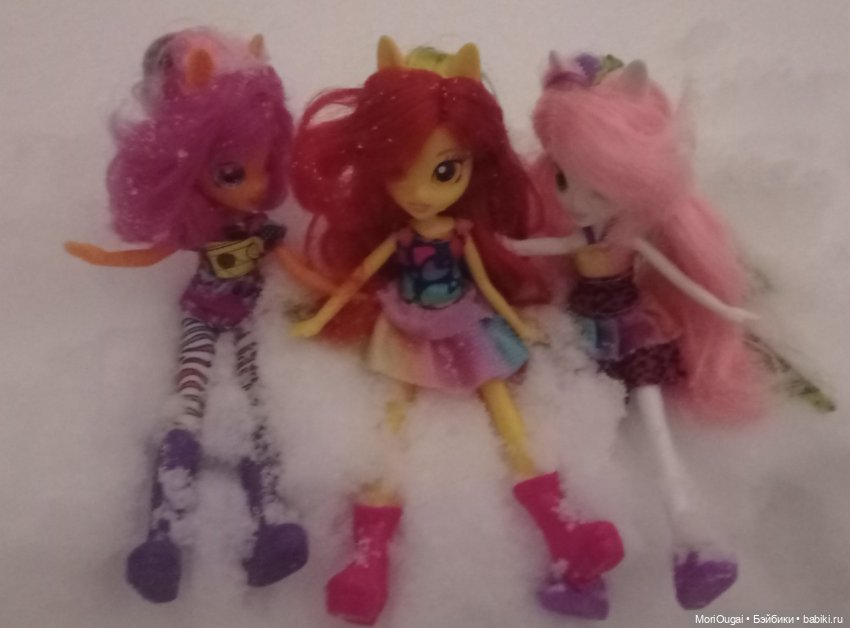 Зимняя прогулка малышек | Бэйбики Зимняя прогулка малышек — Игрушки Hasbro (Хасбро): Littlest Pet Shop (LPS) (фото 5)