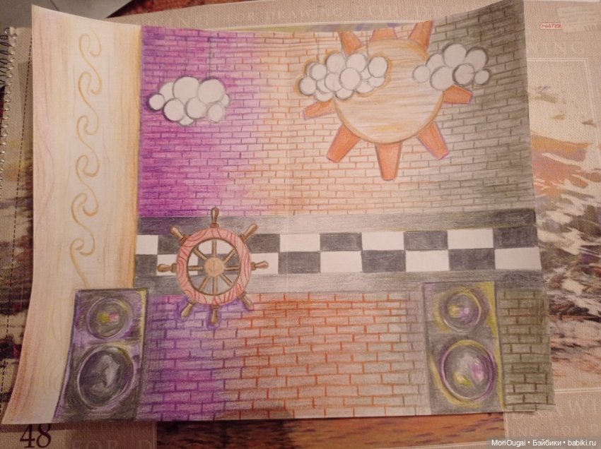 Пиццерия из FNaF 2 + Пиратская бухта своими руками