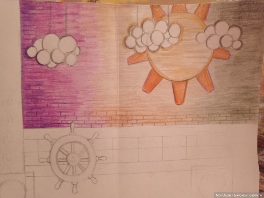 Пиццерия из FNaF 2 + Пиратская бухта своими руками