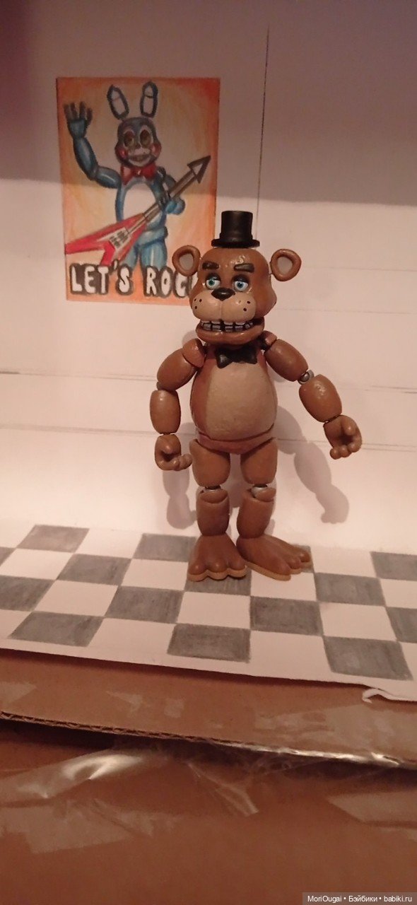 Пиццерия из FNaF 2 + Пиратская бухта своими руками (фото 5)