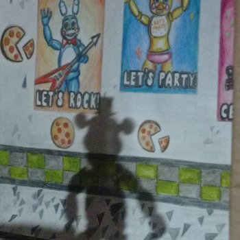 Пиццерия из FNaF 2 + Пиратская бухта своими руками