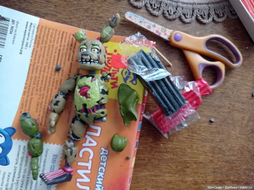 Коротко о том, как я фигурку сама долепила (фото 2)