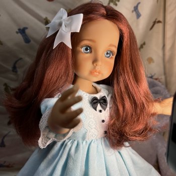 Оливия: из напуганной девочки в прелестную синеглазку 💝