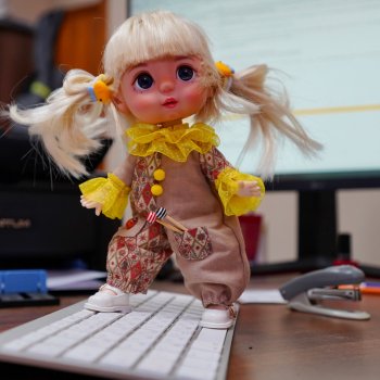 Как Луша получила новое тело и на работу сходила!