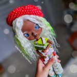 Blythe super dark кастом