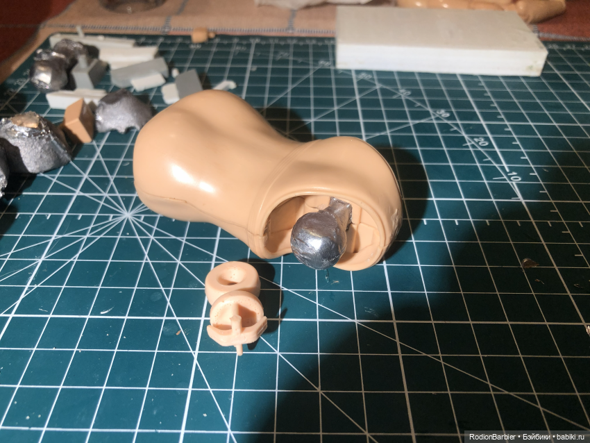 Тазобедренный шарнир литой металлический. Якорь -  абсолютная копия оригинального.