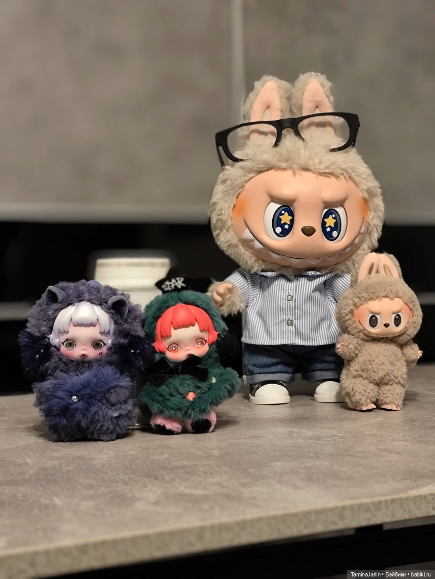 4 дурилки — Игрушки Labubu (Лабубу) и The Monsters: Pop Mart