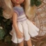 Платье для куклы Паола Рейн