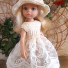 Платье для куклы Паола Рейна