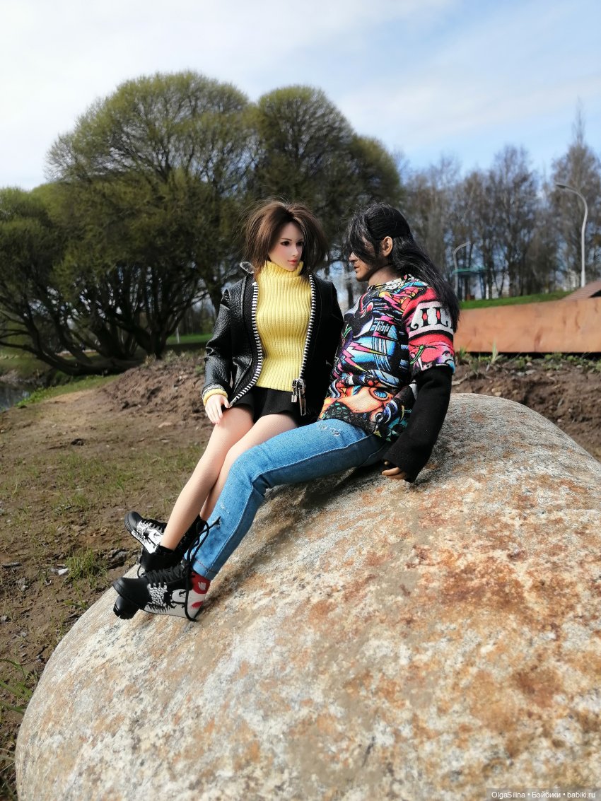 Рокс и Джиро. Весенняя прогулка (часть 2) (фото 10)