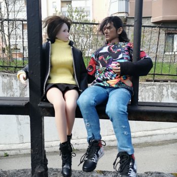 Рокс и Джиро. Весенняя прогулка (часть 1).