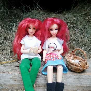 Ведьмочки в деревне. Лето 2025.