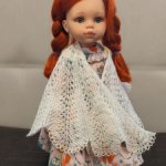 Шаль для кукол