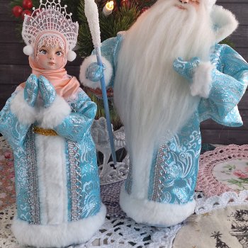 Дед Мороз и Снегурочка