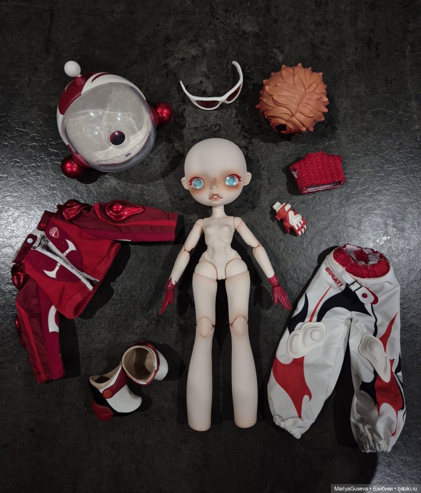 SKULLPANDA × DUCATI 1/6 Action Figure (фото 6)