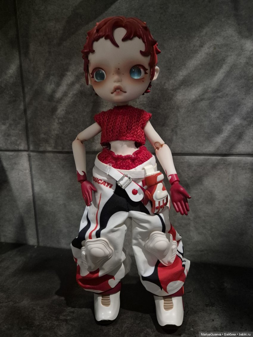 SKULLPANDA × DUCATI 1/6 Action Figure
