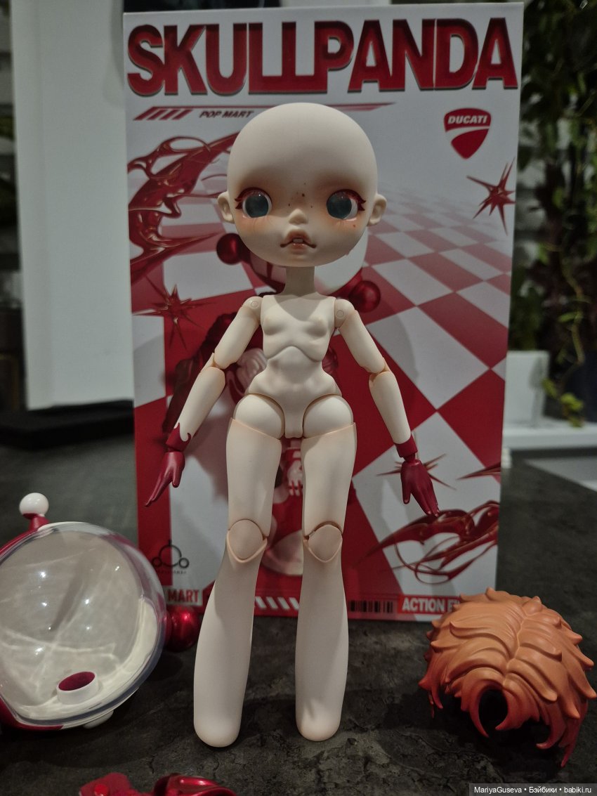 SKULLPANDA × DUCATI 1/6 Action Figure (фото 7)