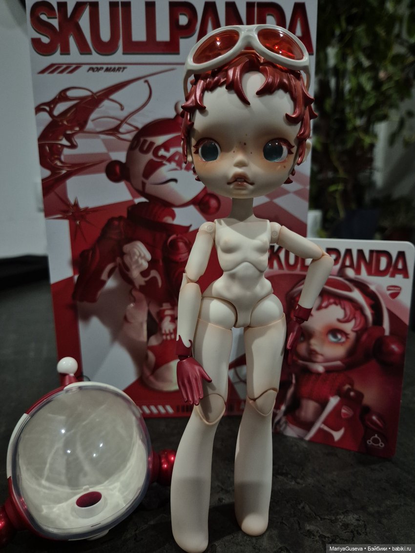 SKULLPANDA × DUCATI 1/6 Action Figure