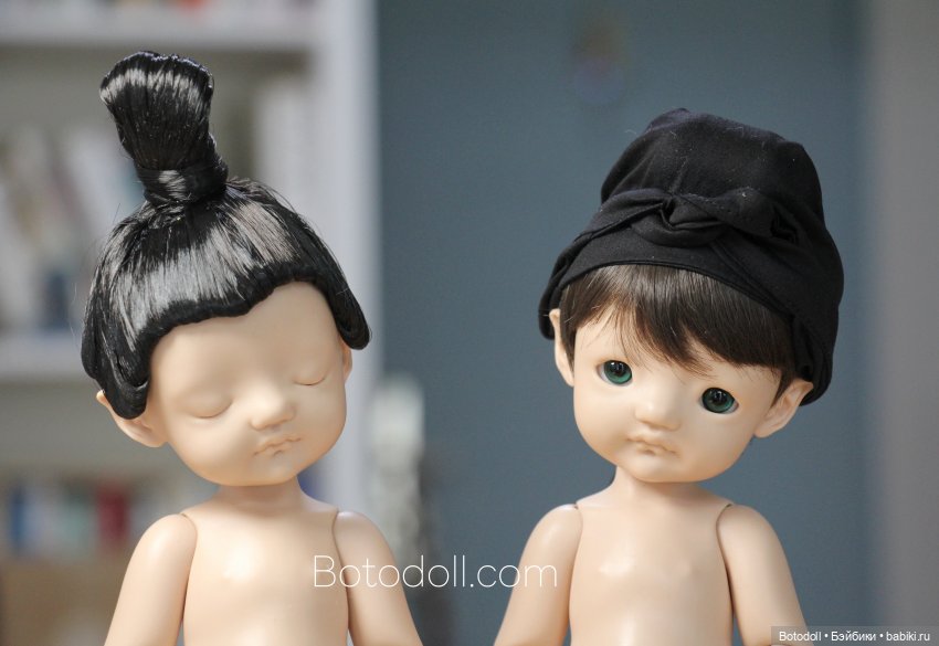 Парик женской куклы готов | Бэйбики Парик женской куклы готов (фото 2)