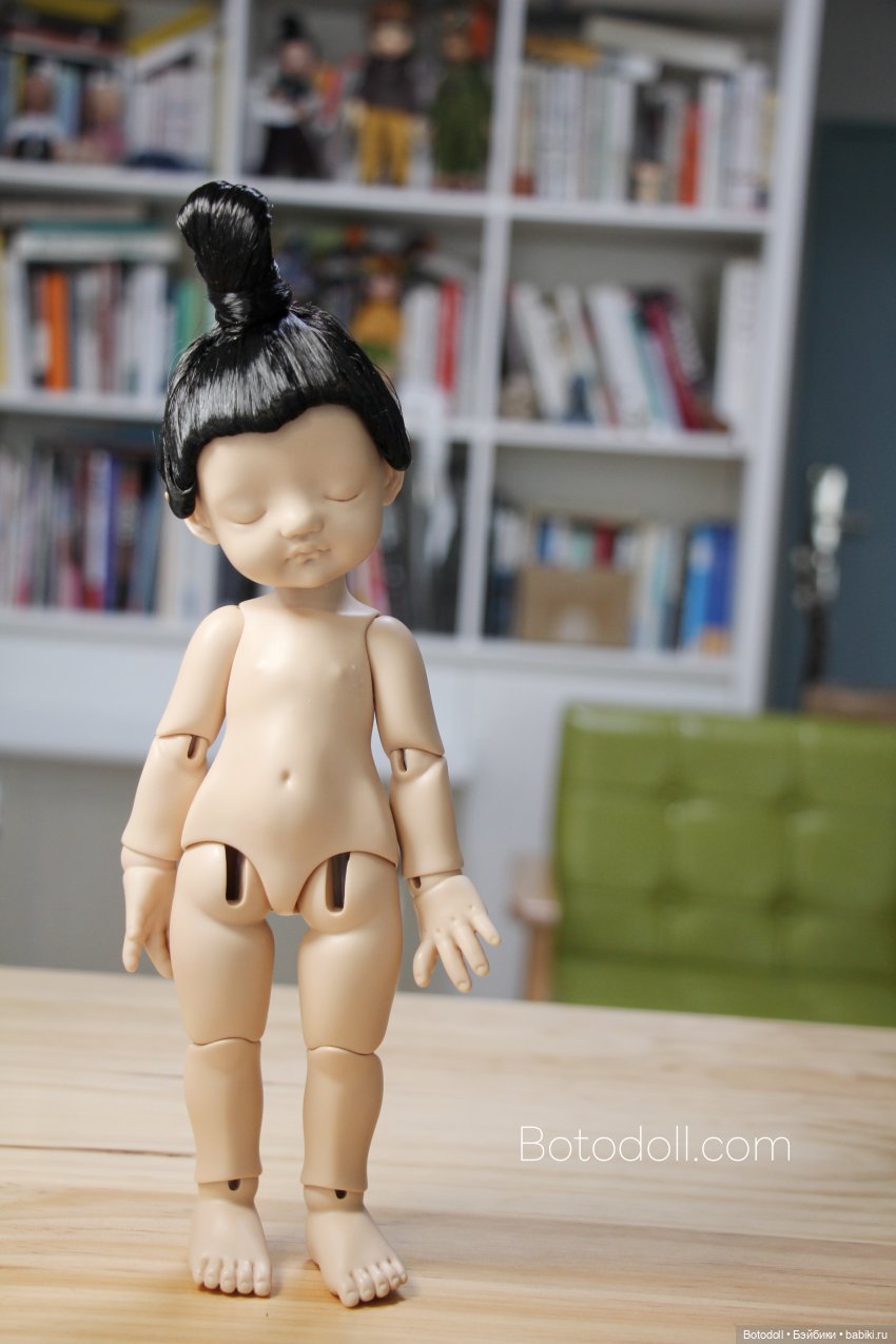 Парик женской куклы готов | Бэйбики Парик женской куклы готов (фото 4)