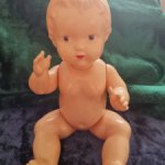 Кукла антикварная Пупс в шапочке ОХК