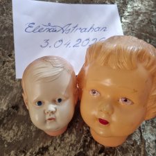 Кукла антикварная Пупс ОХК Маленькая Ранняя