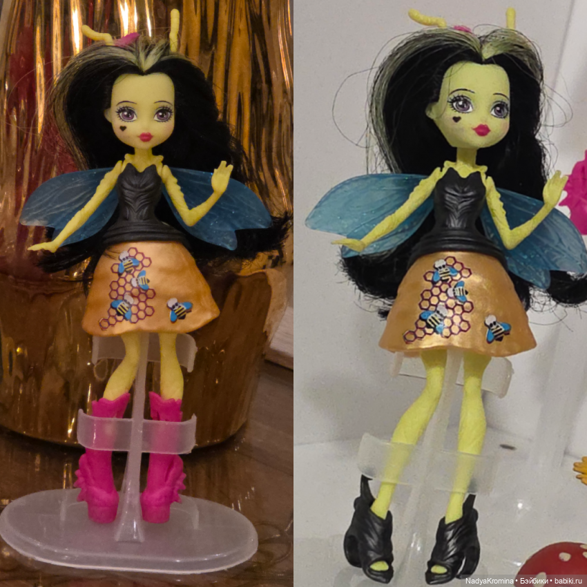 Цветочные монстры Monster High: Битрис, Люмина и Вингрид