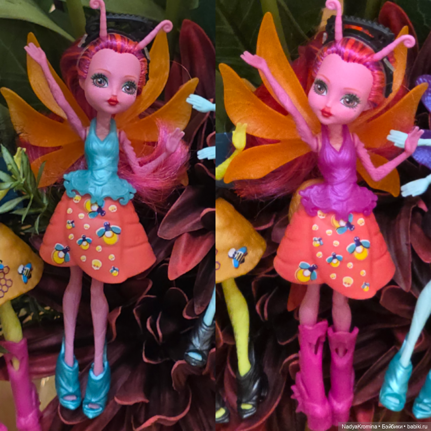 Цветочные монстры Monster High: Битрис, Люмина и Вингрид