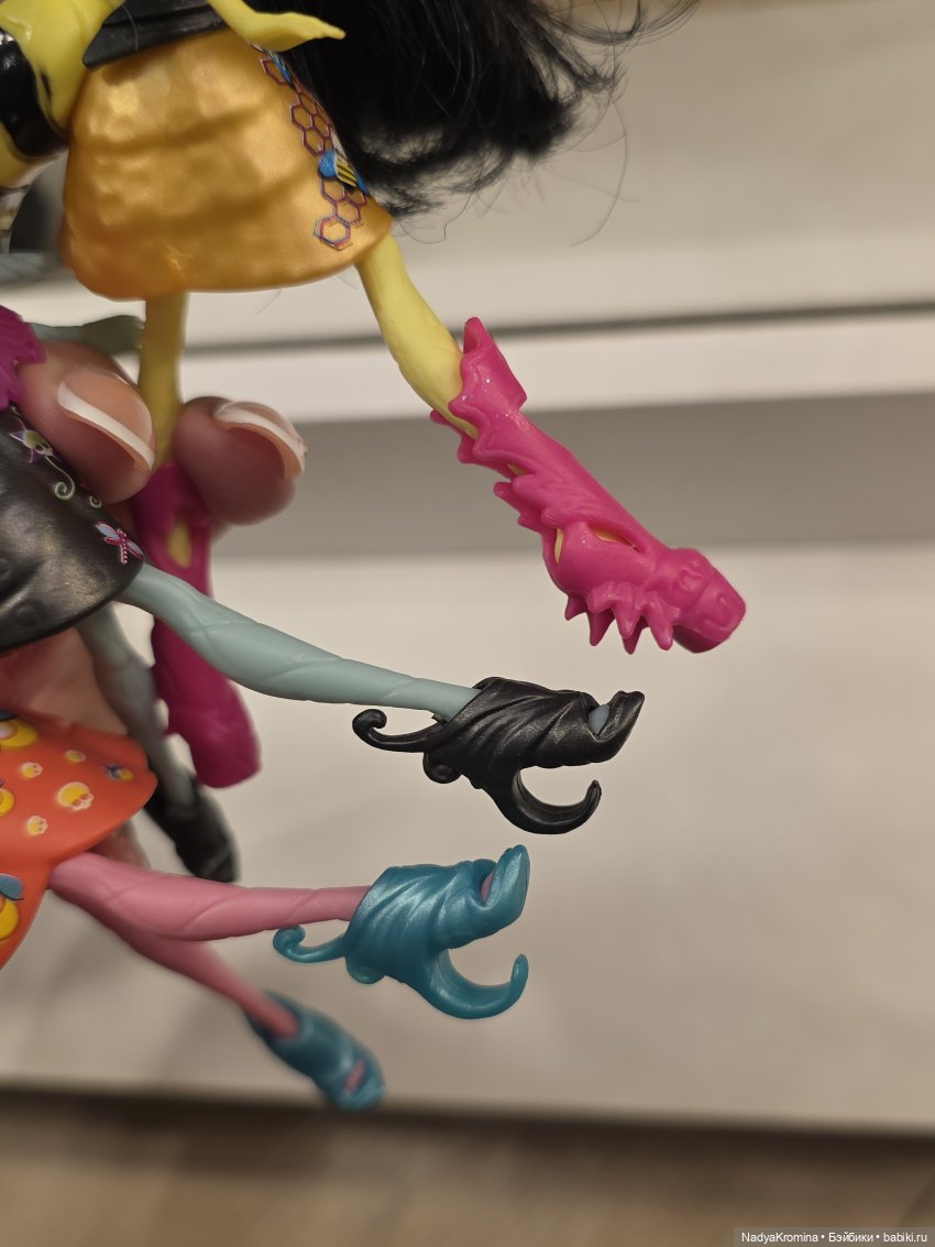 Цветочные монстры Monster High: Битрис, Люмина и Вингрид