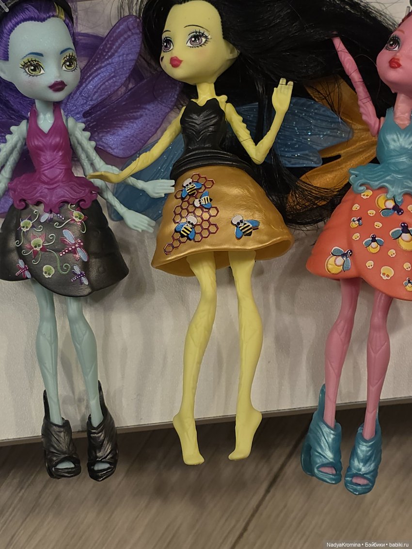 Цветочные монстры Monster High: Битрис, Люмина и Вингрид (фото 7)