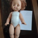 Кукла советских времен с мягкими головой, ручками и ножками, в удовлетворительном состоянии