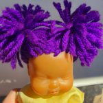 Пупс Фамоса Барригитaс Famosa Barriguitas 70-80гволосы шерсть