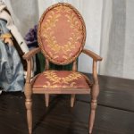 Кресло для кукол 1/6