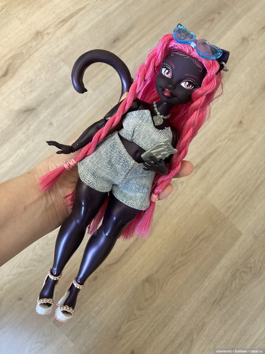 Monster High Кэтти Нуар (Catty Noir) G3 - моя первая Монстер Хай 💖 (фото 6)