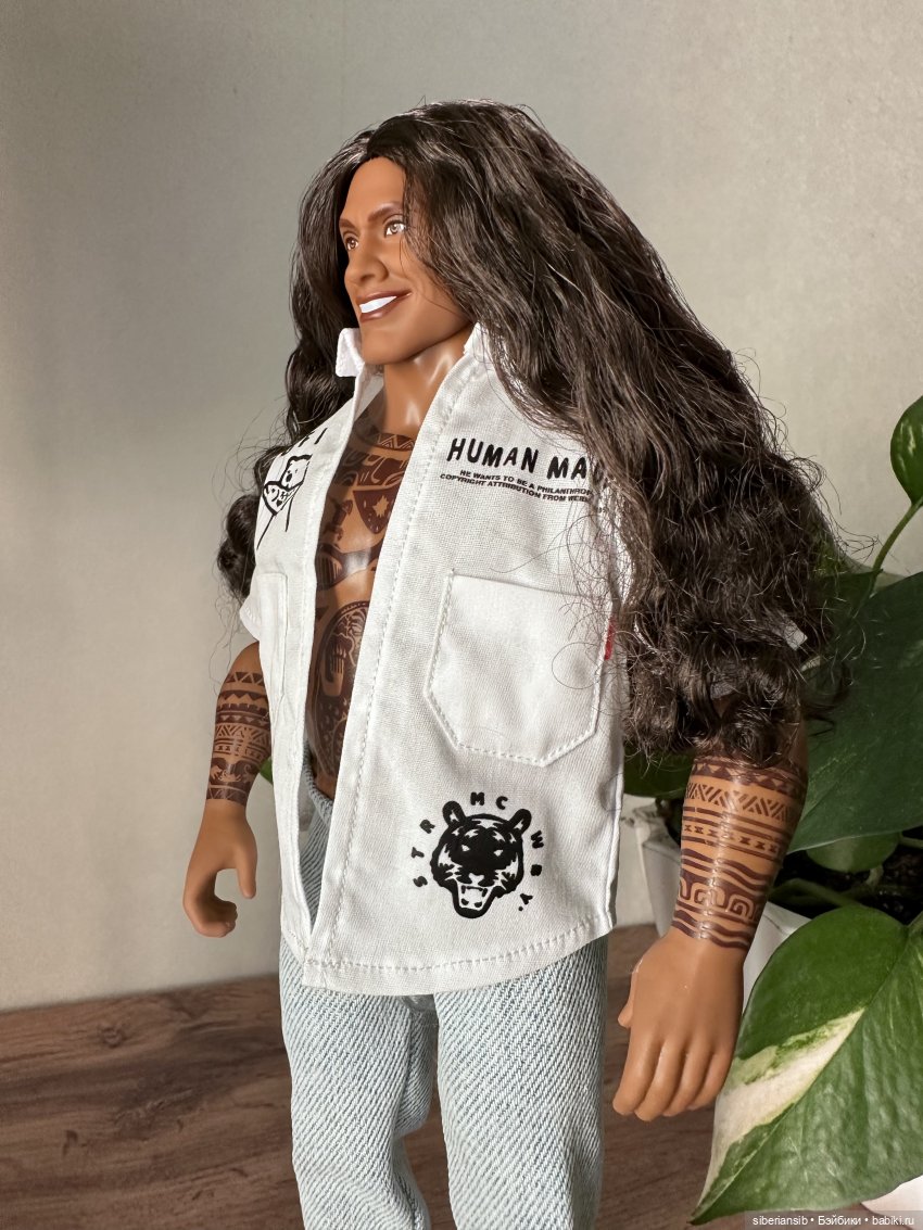 Мауи Дуэйн Джонсон 🥥🌴🌺🌅🌊 Moana Maui Doll