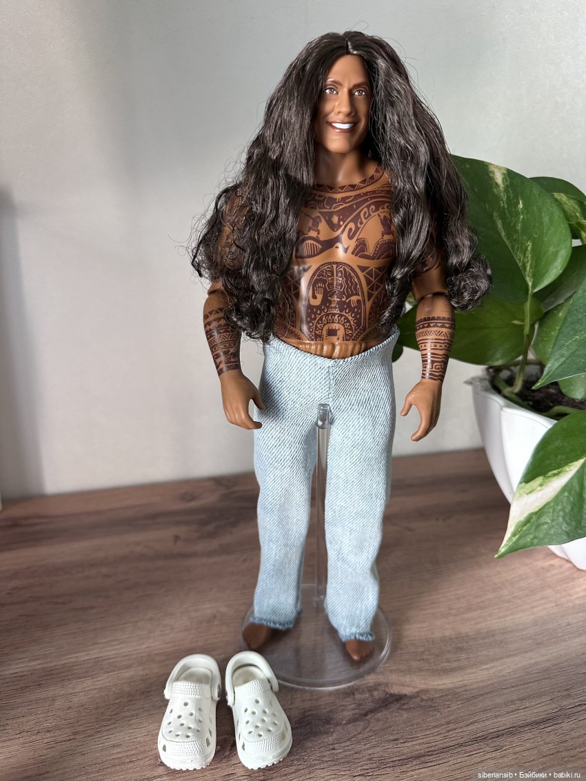 Мауи Дуэйн Джонсон 🥥🌴🌺🌅🌊 Moana Maui Doll