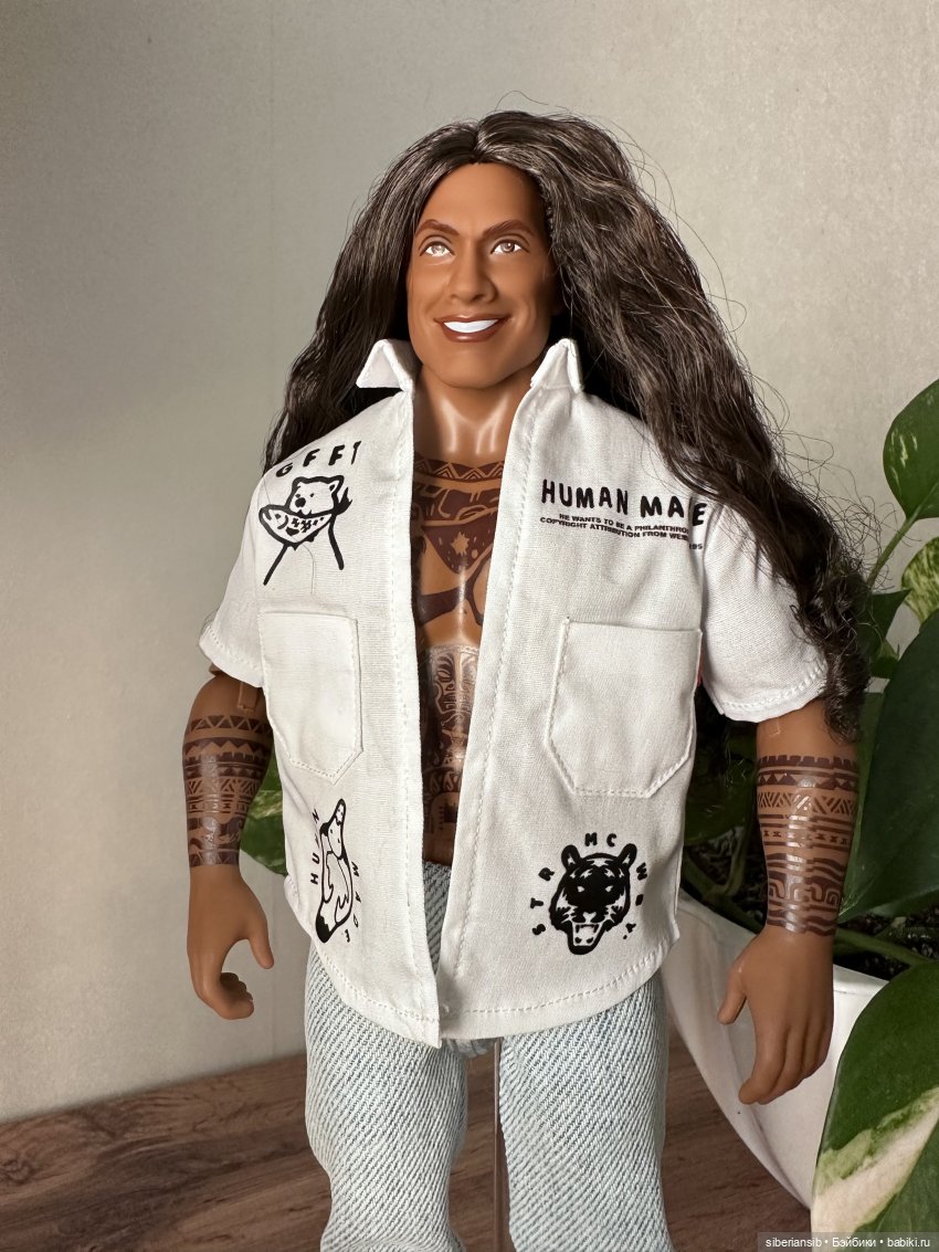 Мауи Дуэйн Джонсон 🥥🌴🌺🌅🌊 Moana Maui Doll