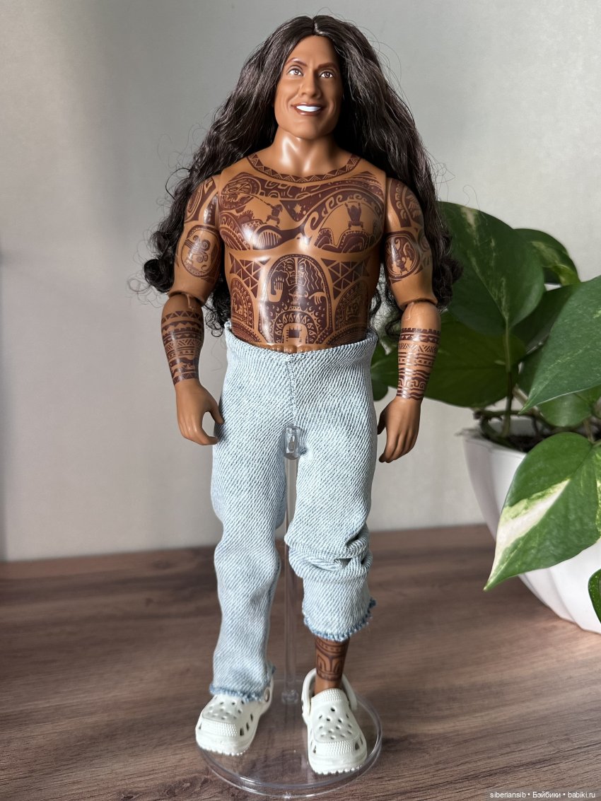 Мауи Дуэйн Джонсон 🥥🌴🌺🌅🌊 Moana Maui Doll