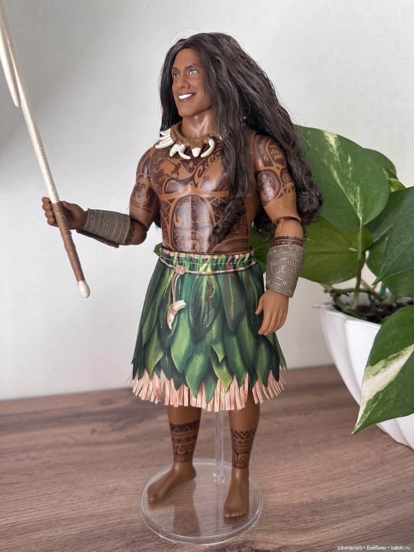 Мауи Дуэйн Джонсон 🥥🌴🌺🌅🌊 Moana Maui Doll