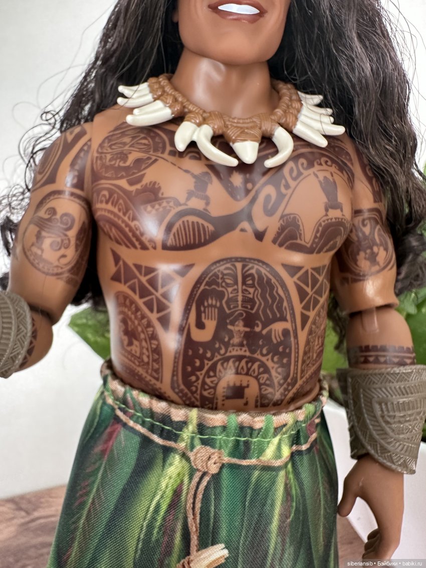 Мауи Дуэйн Джонсон 🥥🌴🌺🌅🌊 Moana Maui Doll