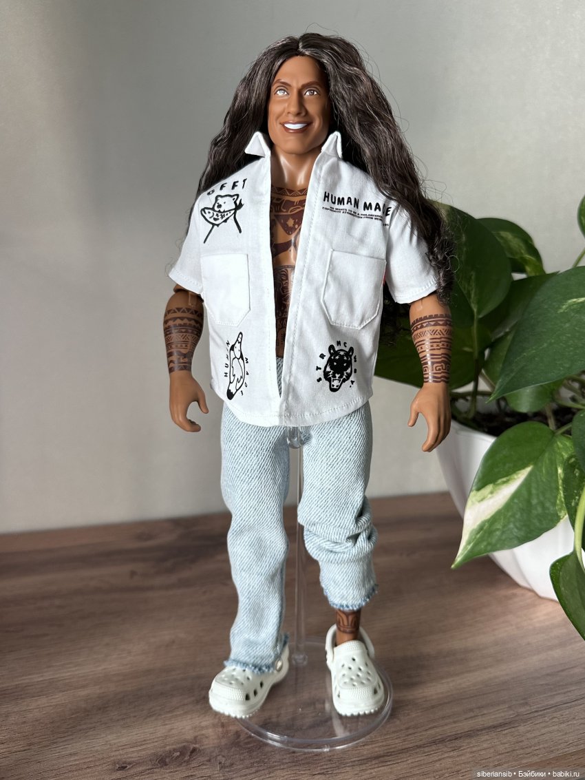 Мауи Дуэйн Джонсон 🥥🌴🌺🌅🌊 Moana Maui Doll