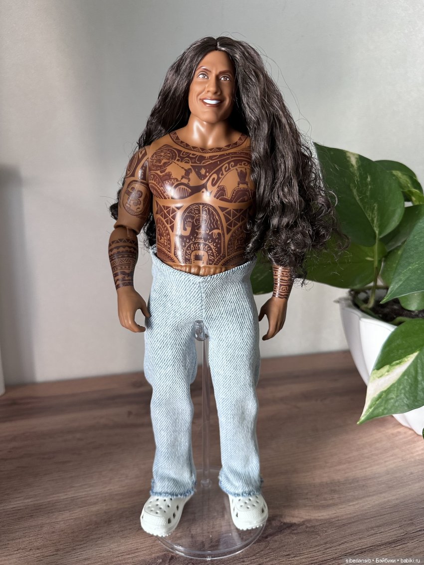 Мауи Дуэйн Джонсон 🥥🌴🌺🌅🌊 Moana Maui Doll