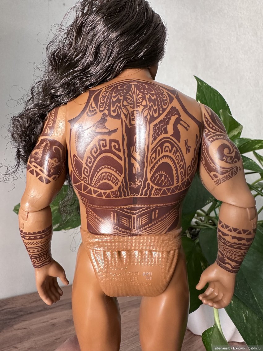 Мауи Дуэйн Джонсон 🥥🌴🌺🌅🌊 Moana Maui Doll